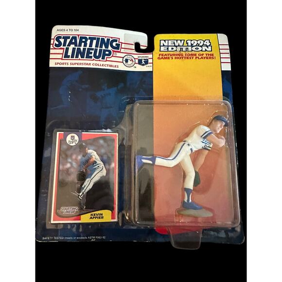 Starting Lineup Kevin Appier Kansas City Royals 1993 Vintage - Picture 1 of 4